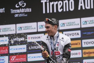 Juan Ayuso a fait forte impression à un mois et demi du Giro. KEYSTONE/AP/Massimo Paolone
